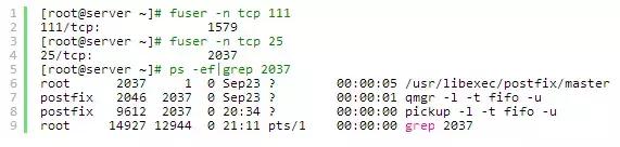找到相關(guān)進(jìn)程
