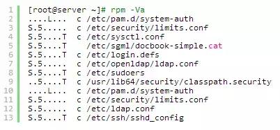借助于Linux下rpm這個(gè)工具來(lái)完成驗(yàn)證