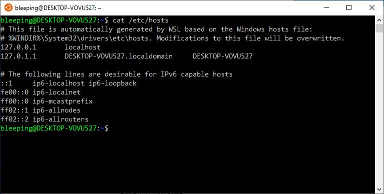 WSL2分發(fā)主機(jī)文件